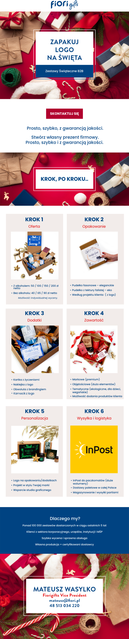 Zestawy świąteczne krok po kroku