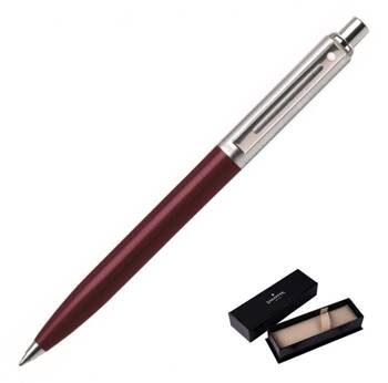 321 Długopis Sheaffer Sentinel bordowy, wykończenia niklowane
