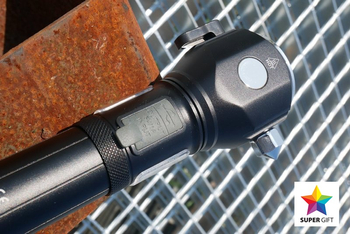 EXO Plus Latarka EMERGENCY czarna