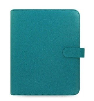 Organizer fILOFAX SAFFIANO A5, seledynowy