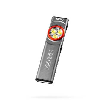 NEBO Latarka Slim Mini - dużo miejsca na Twoje Logo