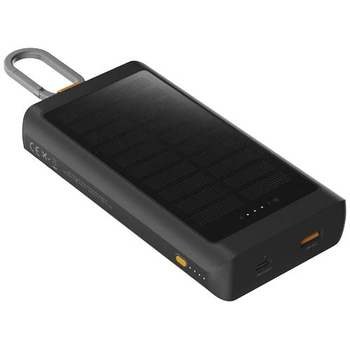 Xtorm XG2S101 Go2 powerbank solarny o pojemności 10.000 mAh i mocy 15 W ze światłem