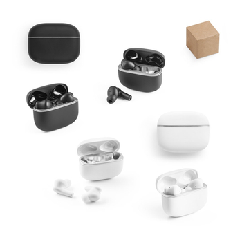 CAUBY. Bezprzewodowe słuchawki z ANC i 7 godzinami pracy baterii na 100% rABS