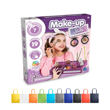 Makeup Studio Kit II. Gra edukacyjna dostarczany ze składaną torbą prezentową 190T