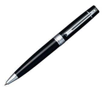 9312 Długopis Sheaffer kolekcja 300, czarny, wykończenia chromowane