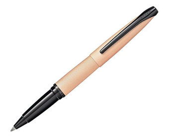 Pióro kulkowe Cross ATX w kolorze różowego złota, elementy czarne
