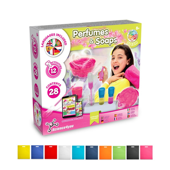 Perfume & Soap Factory Kit IV. Gra edukacyjna dostarczany z torebką prezentową z włókniny (80 g/m²)