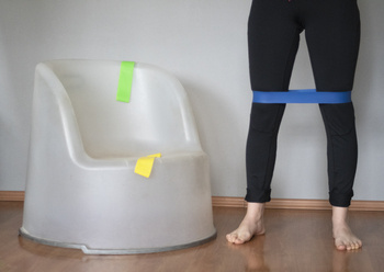 Zestaw mini taśm do ćwiczeń FITTI