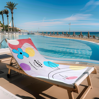 Ręcznik szybkoschnący 50x100 nadruk jednostronny  390g