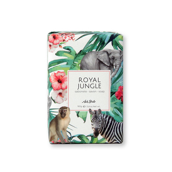 ROYAL JUNGLE. Mydła wzbogacone zieloną glinką (160g)