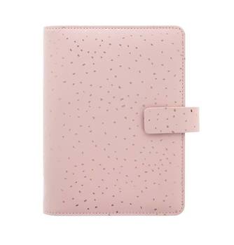 Organizer fILOFAX Confetti Personal, różowy, motyw Rose Quartz