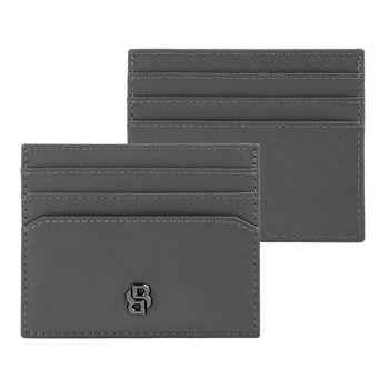 Etui na karty Double B Saffiano Grey