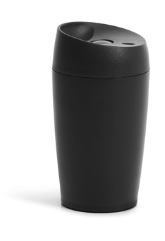 TRAVEL KUBEK Z ZAMKNIĘCIEM, CZARNY 240 ML
