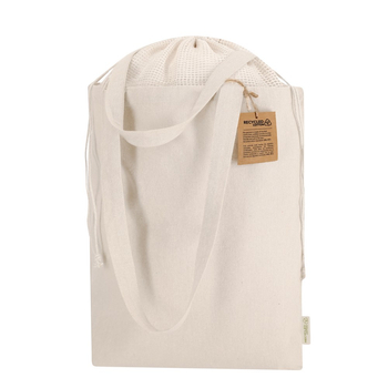 Torba na zakupy z bawełny z recyklingu