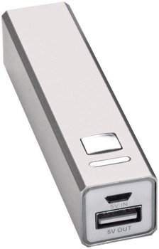 Power bank metalowy 2200 mAh