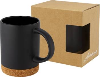 Neiva Kubek ceramiczny o pojemności 425 ml z korkową podstawą