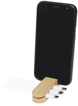 Bambusowy organizer na kable Edulis