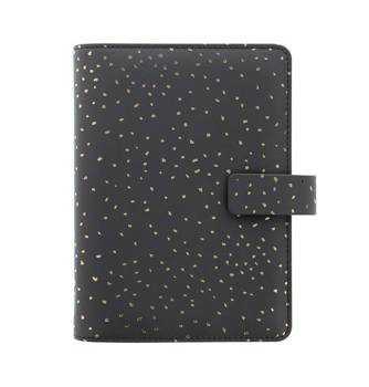 Organizer fILOFAX Confetti Personal, ciemny grafit, motyw Charcoal