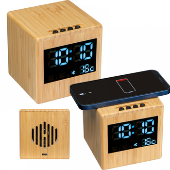 Głośnik bluetooth bambusowy