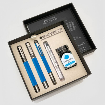 Monteverde Ritma, zestaw 3+2, turkusowy