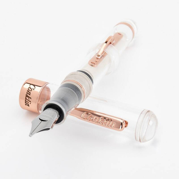 Pióro wieczne Mark Twain Crescent Demo, Clear, LIMITED EDITION (1898)