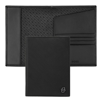 Etui na paszport Double B Saffiano Black