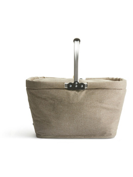 City składany kosz termiczny, beżowy