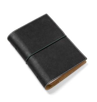 Organizer fILOFAX Eco Essential Personal, czarny, Ebony