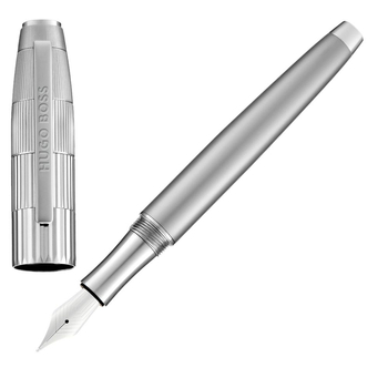 Wieczne pióro Striato Chrome