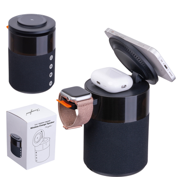 Głośnik z ładowarką bezprzewodową Ferraghini RILEY