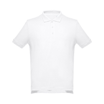 THC ADAM WH. Męski polo t-shirt