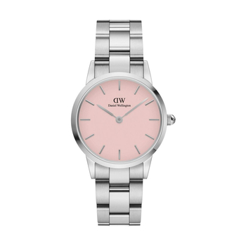 Zegarek Iconic Link Silver&Pastel-pink D28