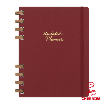 Spiralny kalendarz MOLESKINE Undated Life