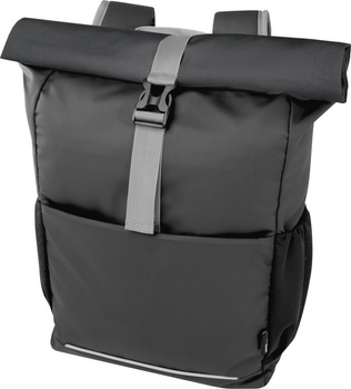 Aqua wodoodporna torba rowerowa o pojemności 20 l na 15-calowego laptopa wykonana z materiałów z recyklingu z certyfikatem GR