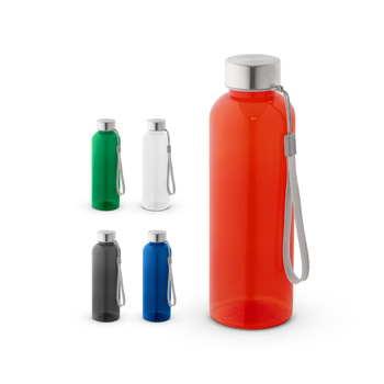 ENDERS M. Butelka PET z recyklingu (100% rPET) z błyszczącym, półprzezroczystym wykończeniem 600 ml