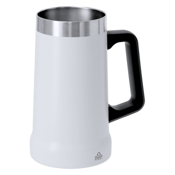 Kubek termiczny 700 ml ze stali nierdzewnej z recyklingu