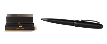 Długopis Cross Bailey czarny, elementy czarne PVD