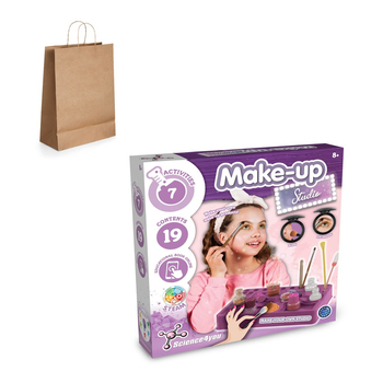 Makeup Studio Kit IV. Gra edukacyjna dostarczana z papierową torebką prezentową (115 g/m²)
