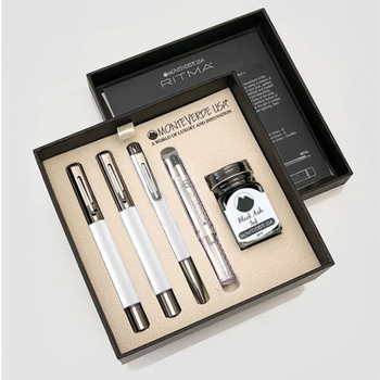 Monteverde Ritma, zestaw 3+2, srebrny