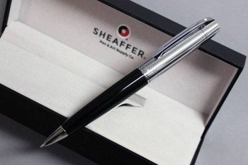 9314 Długopis Sheaffer kolekcja 300, czarny, wykończenia chromowane
