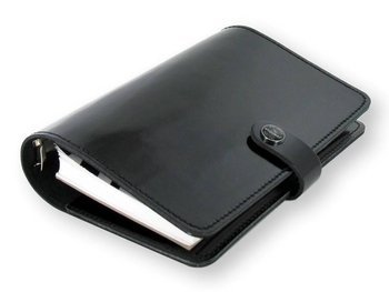 Organizer fILOFAX The ORIGINAL Personal, skóra naturalna w kolorze czarnym