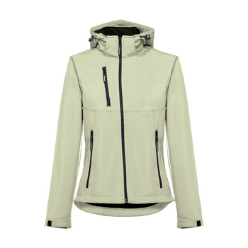 THC ZAGREB WOMEN. Damska kurtka softshell taliowana