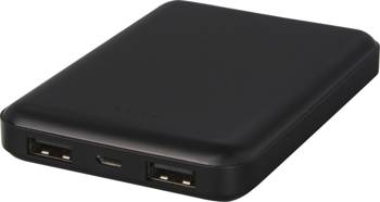 Gleam ultra cienki, podświetlany powerbank o pojemności 5000 mAh