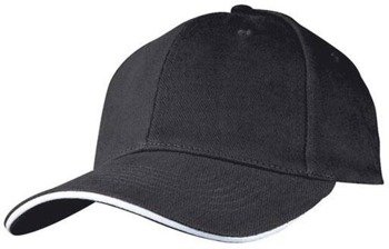 Czapka bawełniana z daszkiem 6 paneli