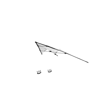 Latawiec dwulinkowy z RPET, pokrowiec