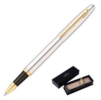 9422 Pióro kulkowe Sheaffer VFM, chrom, wykończenia w kolorze złotym