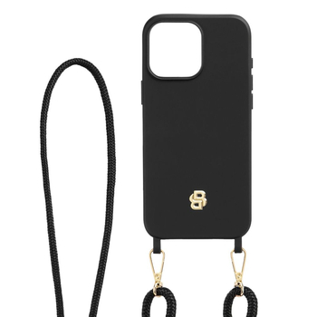 Etui na iPhone 16 Double B Black & Gold 16 Pro Max
