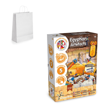 Ancient Egypt Excavation Kit II. Gra edukacyjna dostarczana z papierową torebką prezentową (90 g/m²)
