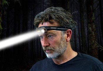 NEBO Latarka-czołówka Einstein 400 lumenów