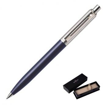 321 Długopis Sheaffer Sentinel niebieski, wykończenia niklowane